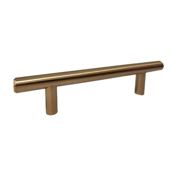 Crown 6" Bar Cabinet Pull with 3-3/4" Center to Center Rose Gold Finish CHP1096RG